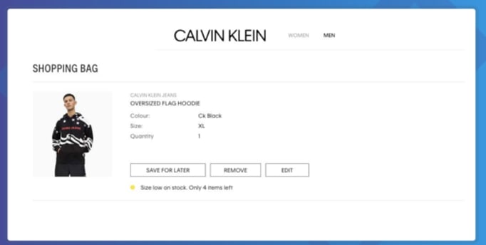 Calvin klein promo code 2019 clearance