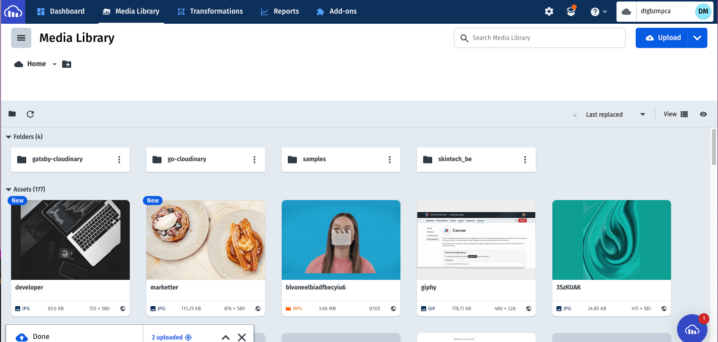 Uploaded Images