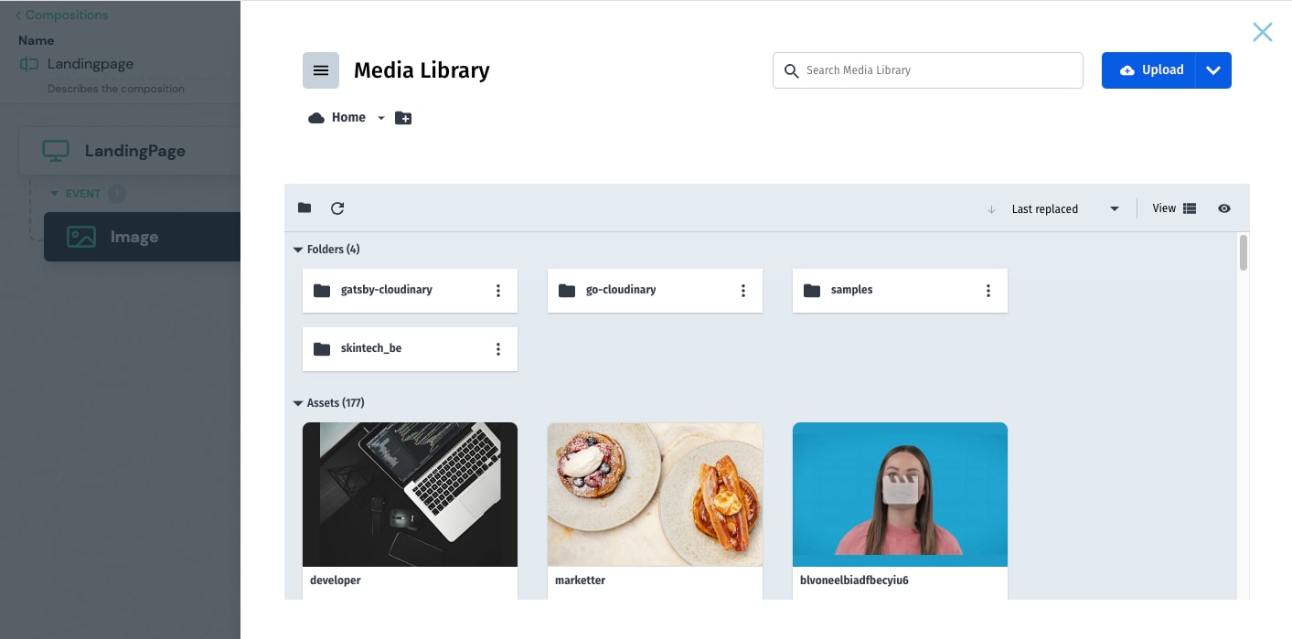 images from cloudinary