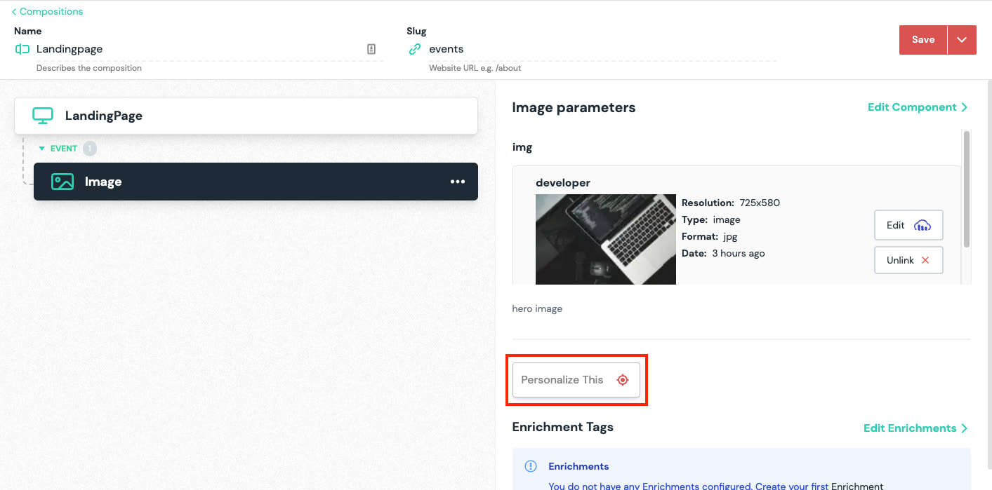 add personalization