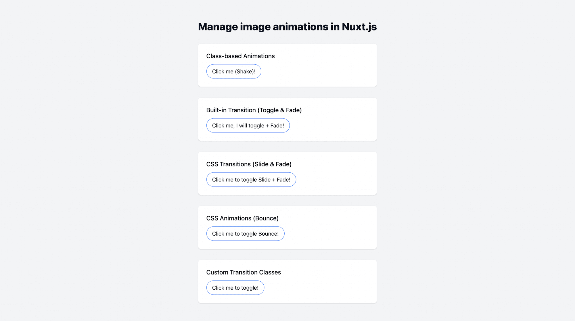 Manage image animations in Nuxt.js
