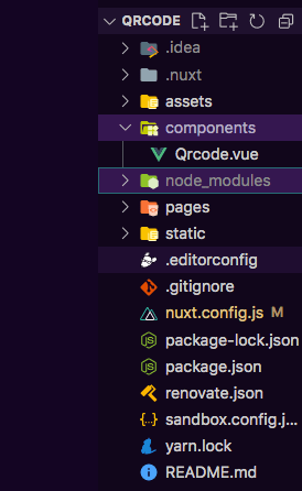 component tree