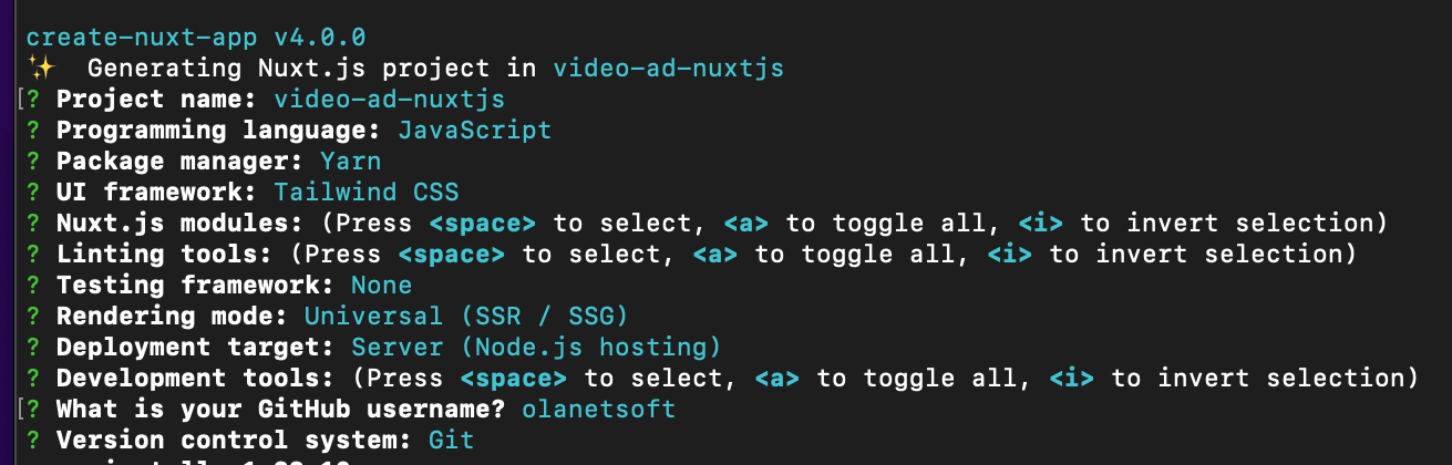 Create in-video ads in Nuxt
