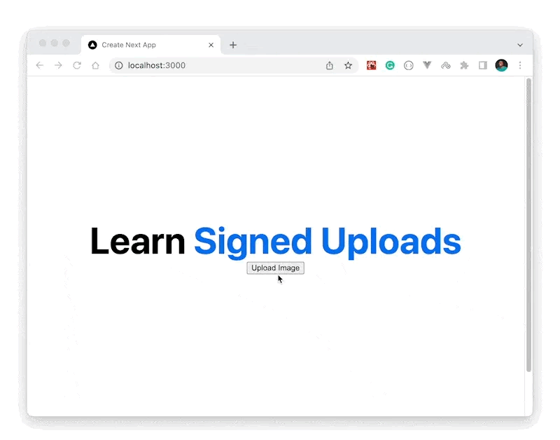 unsigned upload