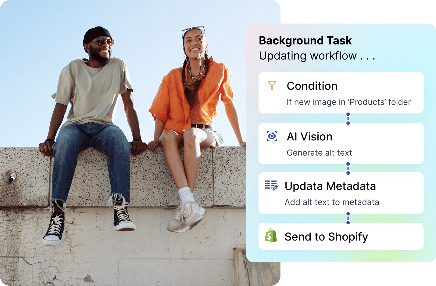 Visual media preview for Automate and Orchestrate