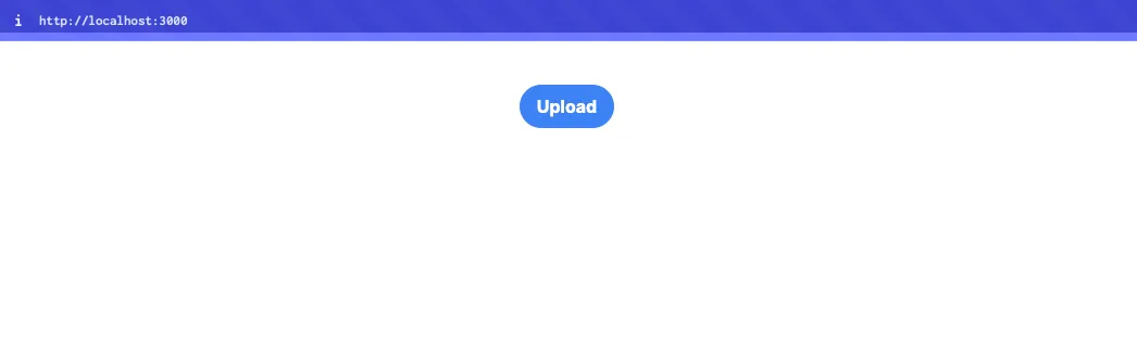 upload button