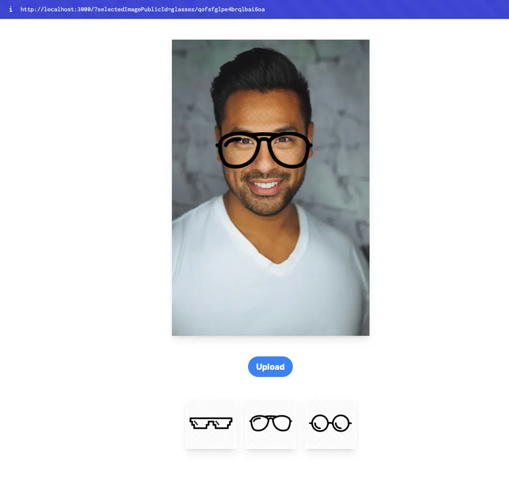 picture with the correctly sized glasses placed