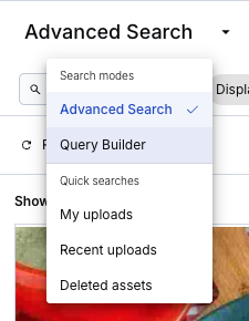 Query builder example usage