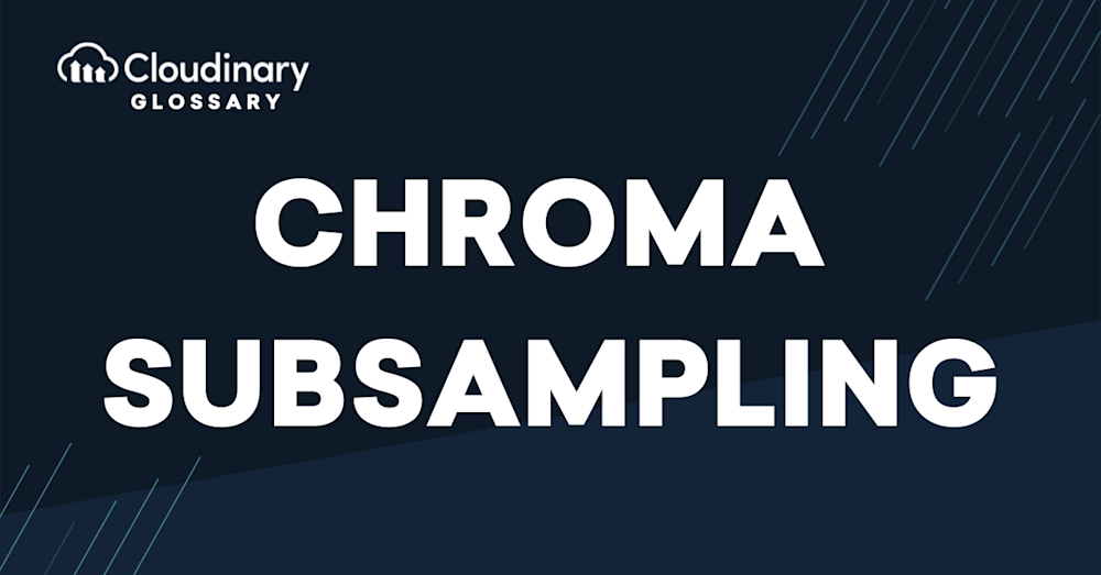 Chroma subsampling