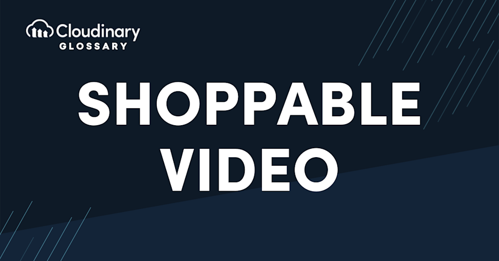 Shoppable video