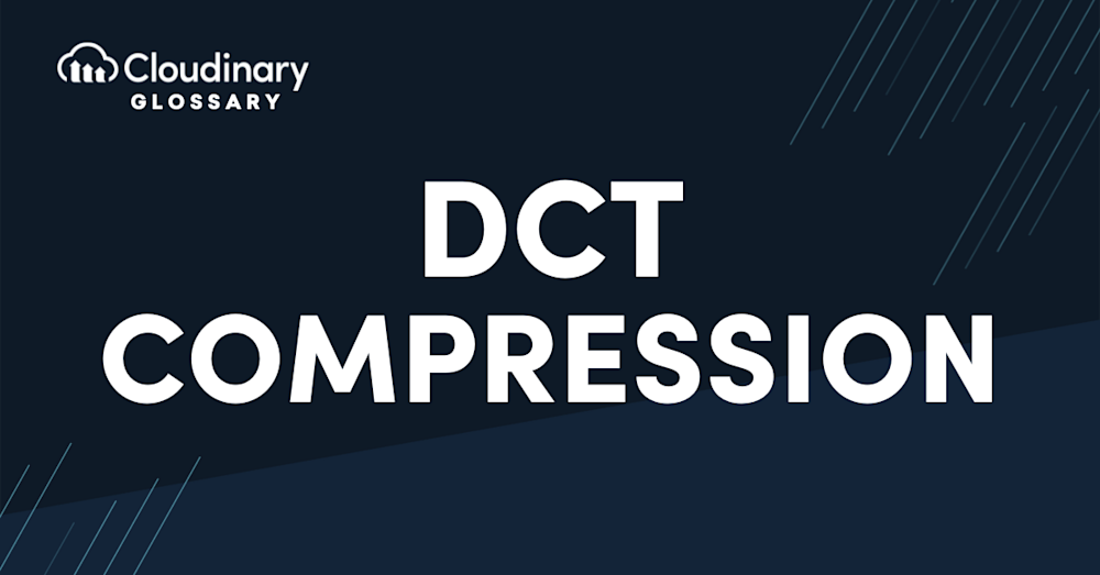DCT compression