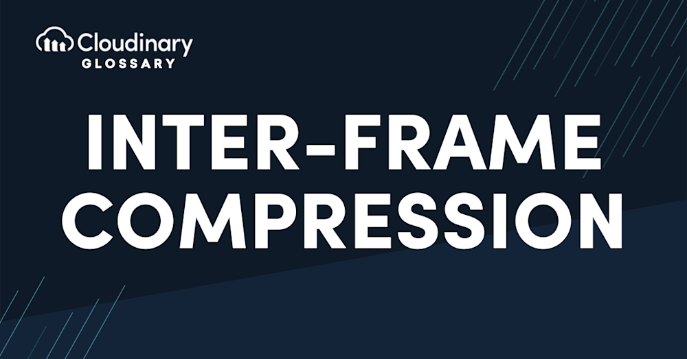 Inter frame compression header