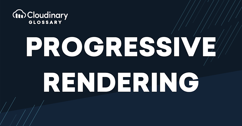 Progressive Rendering Header