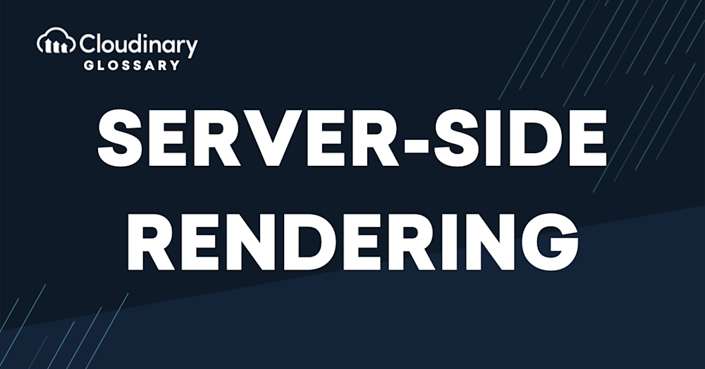 Server Side Rendering
