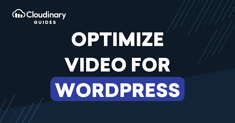 Optimize video for wordpress