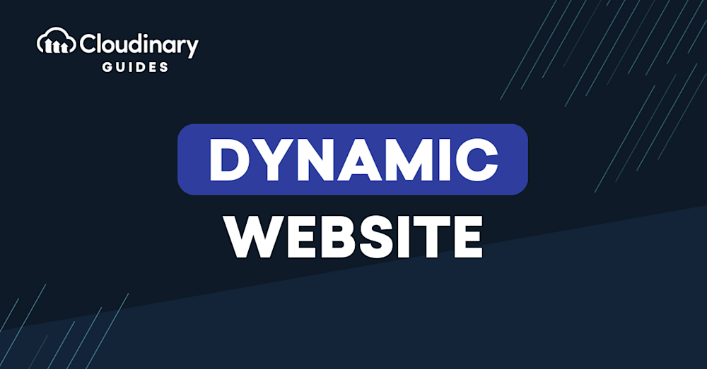 Dynamic website header