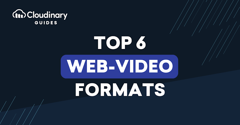 Best video format for website header image