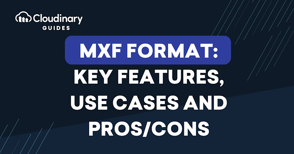 MXF Format: Key Features, Use Cases And Pros/Cons, 56% OFF