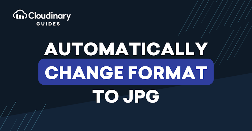 Change Format To JPG