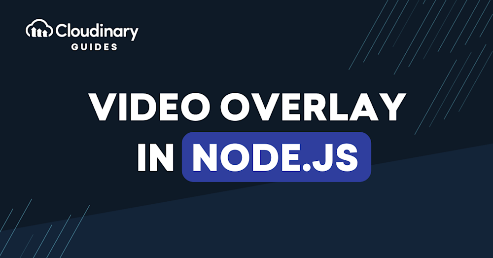 Video overlay in Nodejs