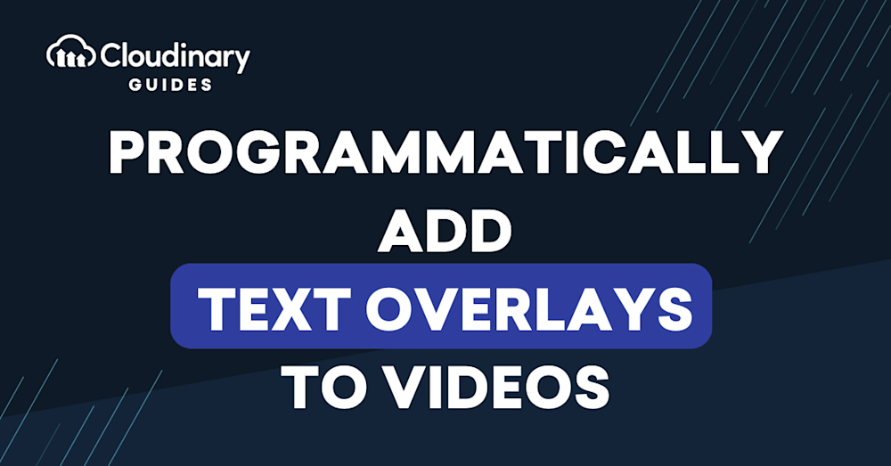 Text Video Overlays