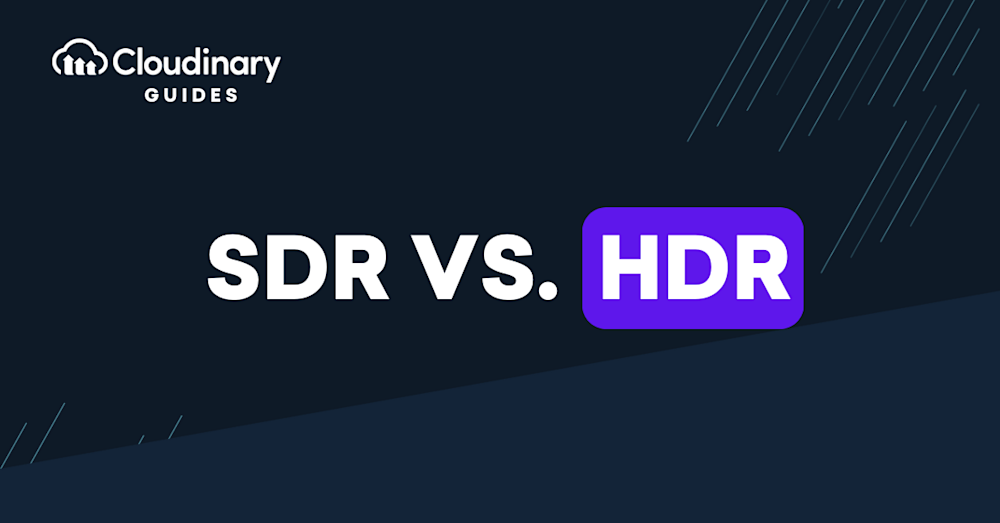 sdr vs hdr