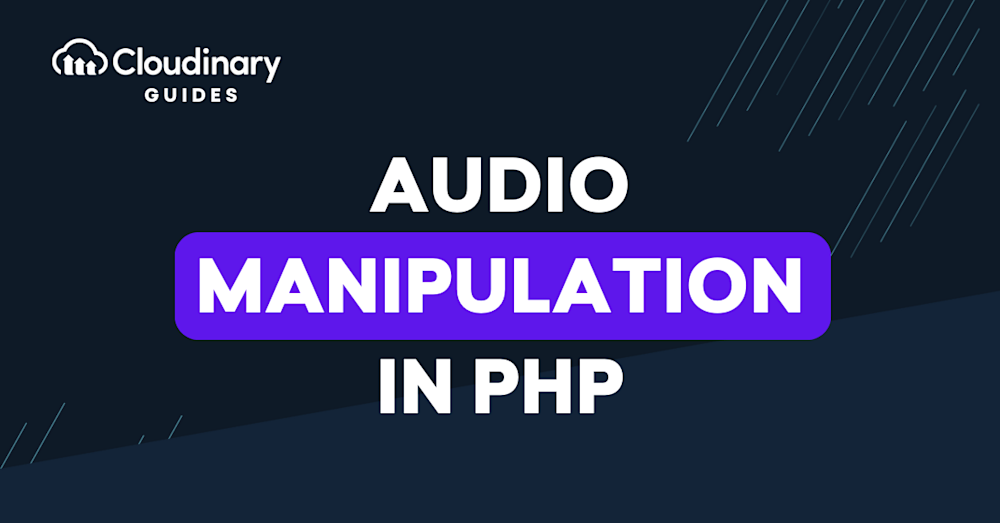 php audio manipulation