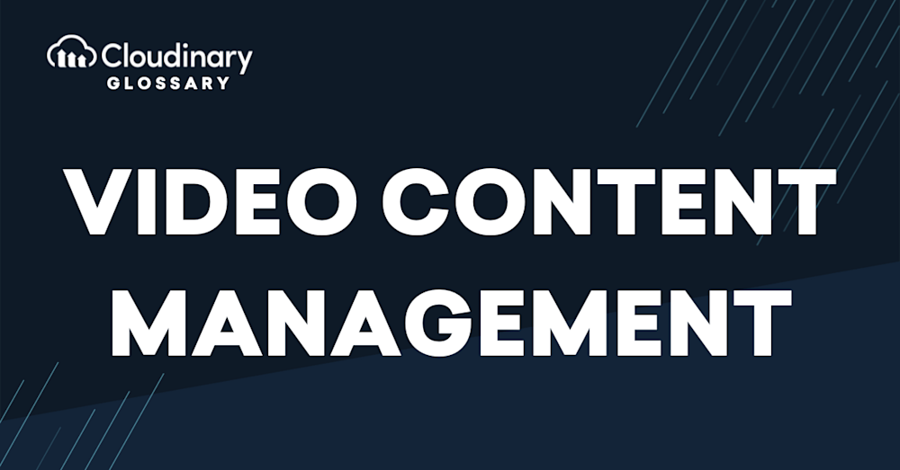 video content management system