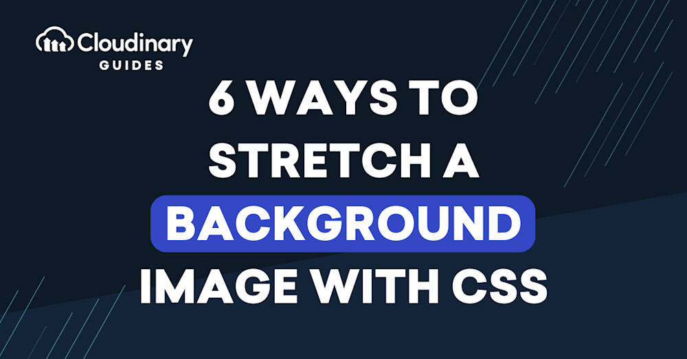 CSS Stretch Background Image