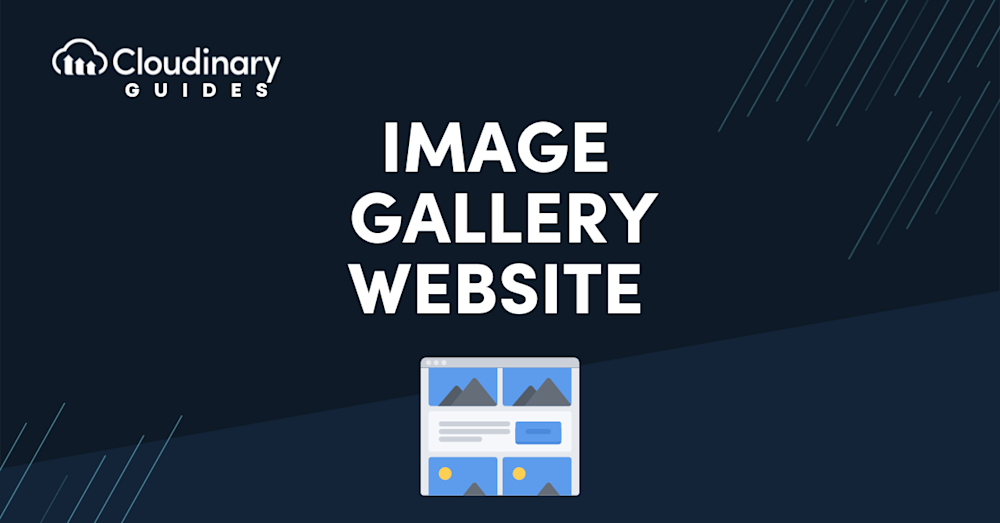 Image Gallery Website Cover
