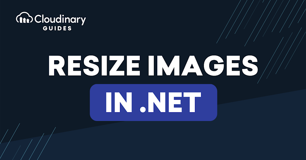resize images dotnet