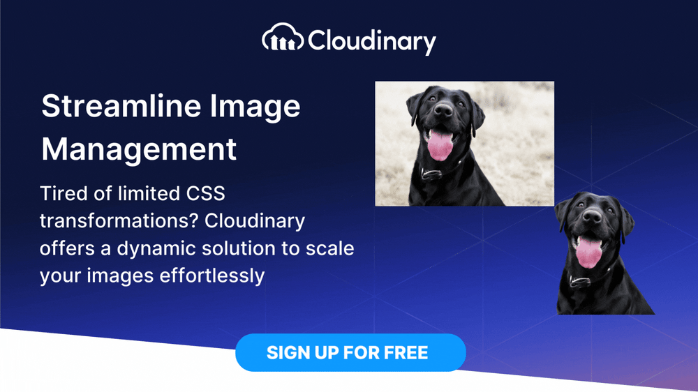 css scale page elements and images
