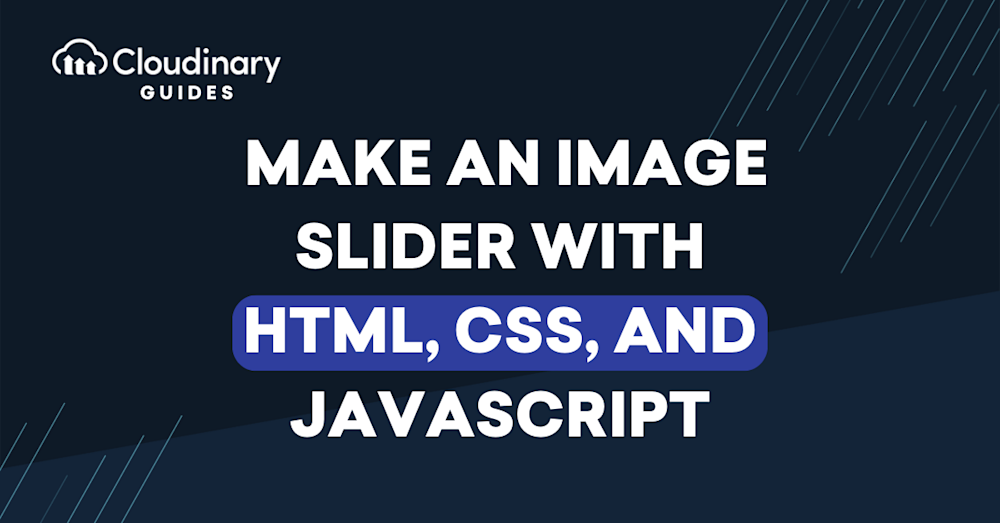 html css javascript image slider