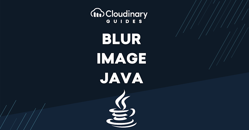 blur image java