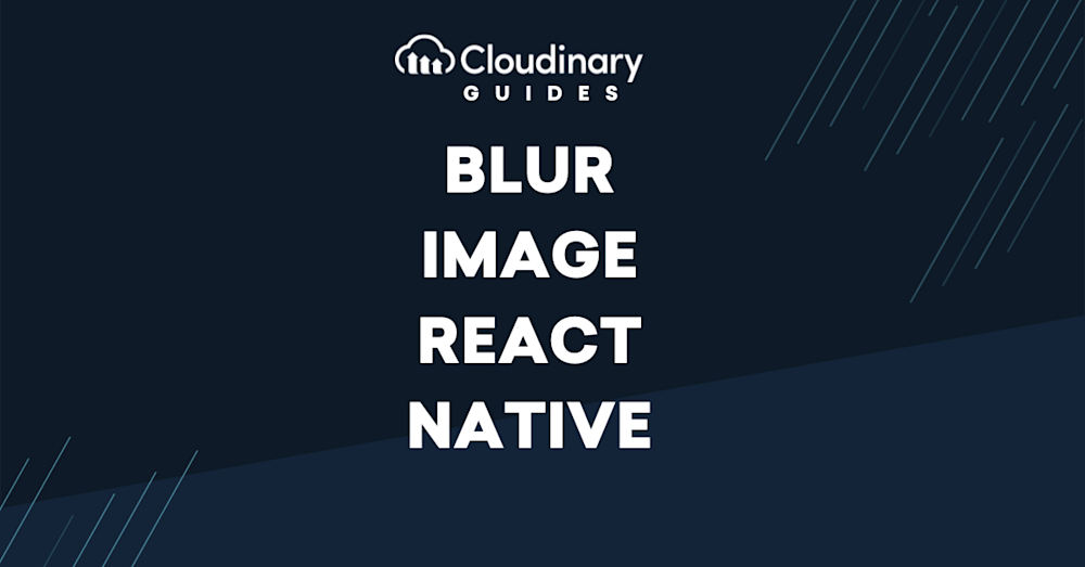 blur image react native
