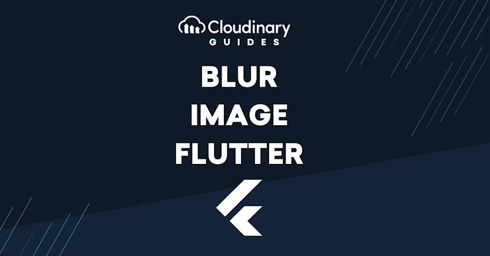 blur image flutter