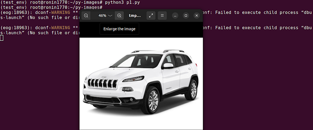 Python Image Display 