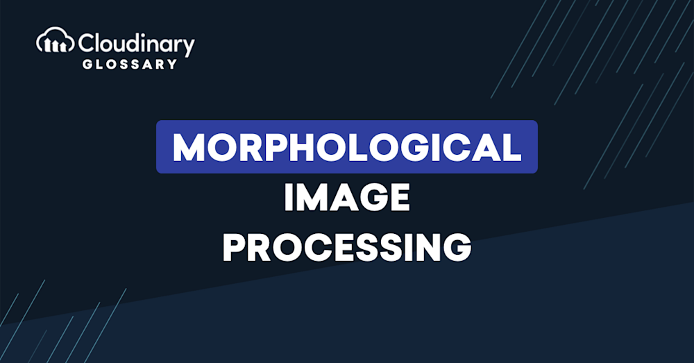 Morphological Image Processing