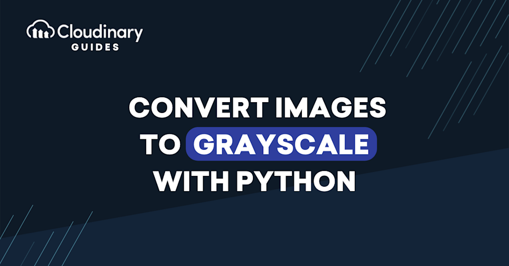 grayscale images python