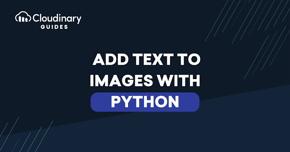 text to images python