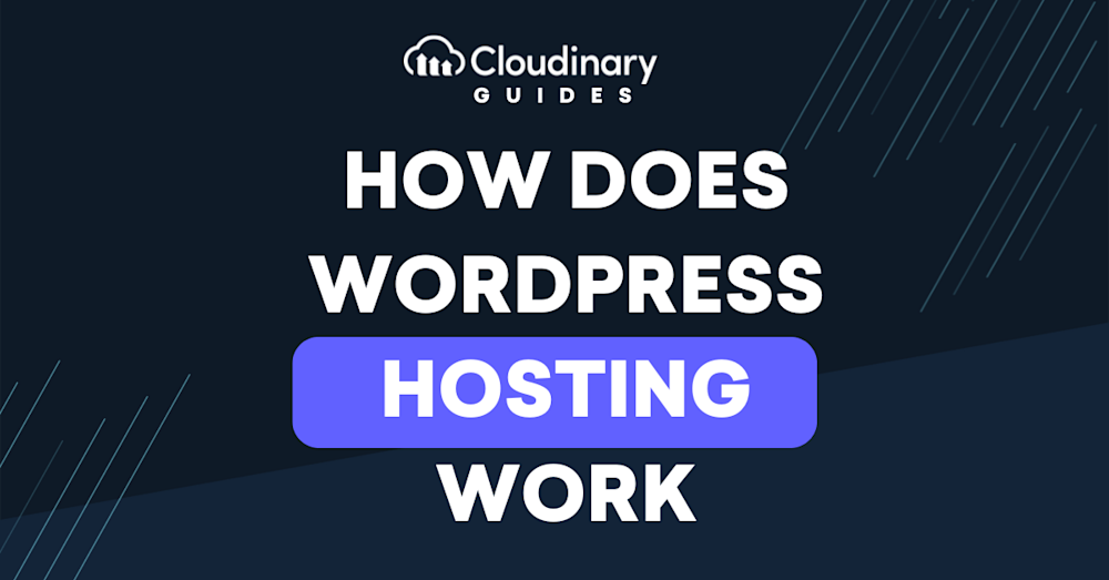 how does wordpress hosting work