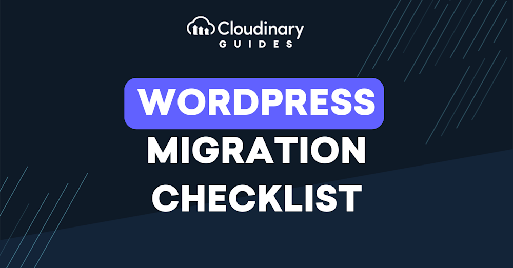 wordpress migration checklist