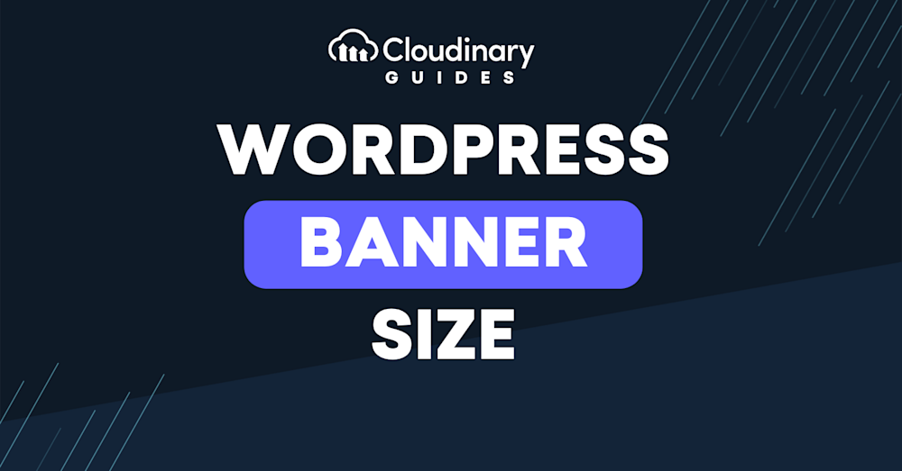 wordpress banner size