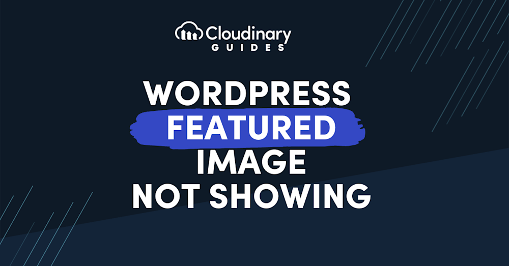 wordpress featured image not showing