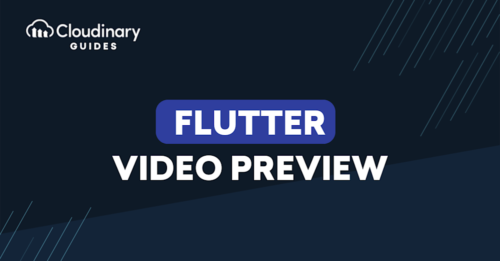 flutter video preview