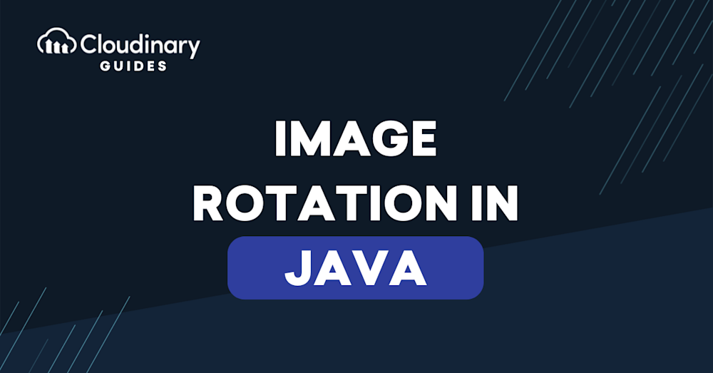 image rotation java