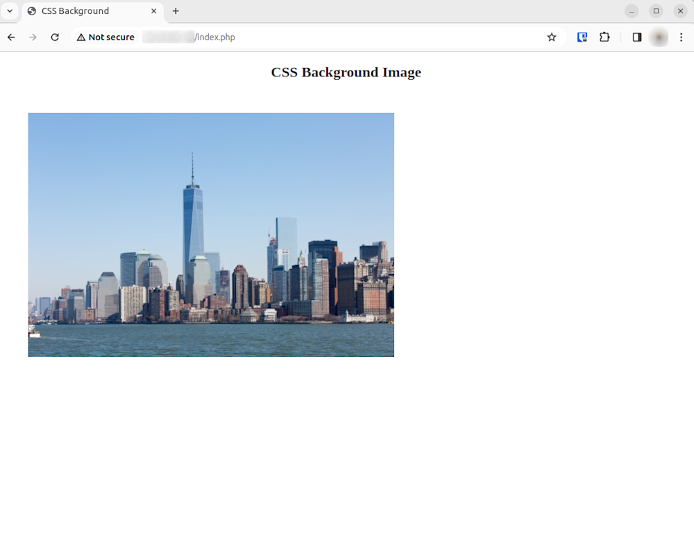 css background position