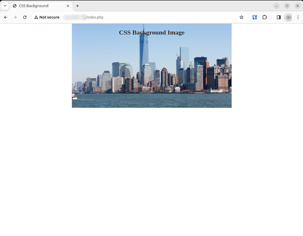 css background position