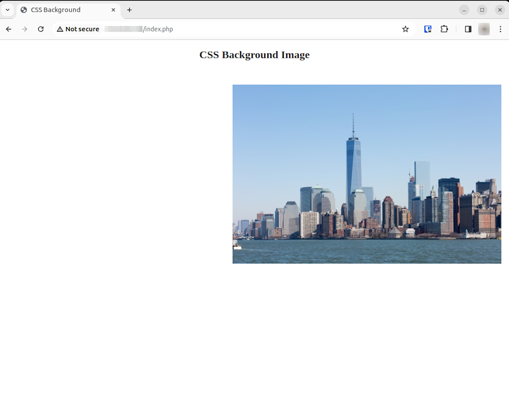 css background position