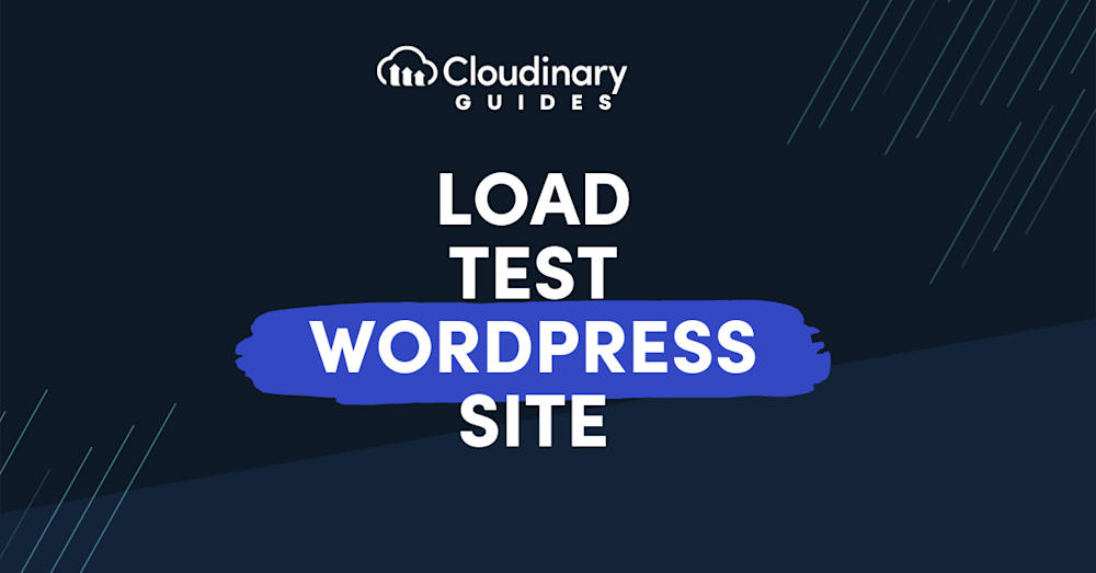 load test wordpress site